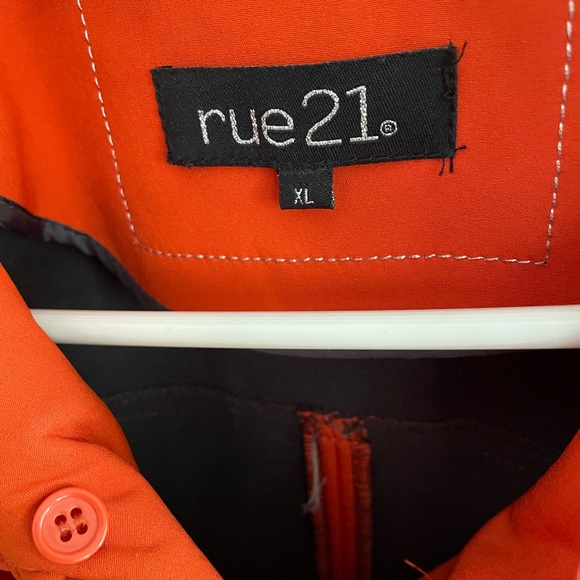 Orange Rue 21 Coat - Picture 5 of 5
